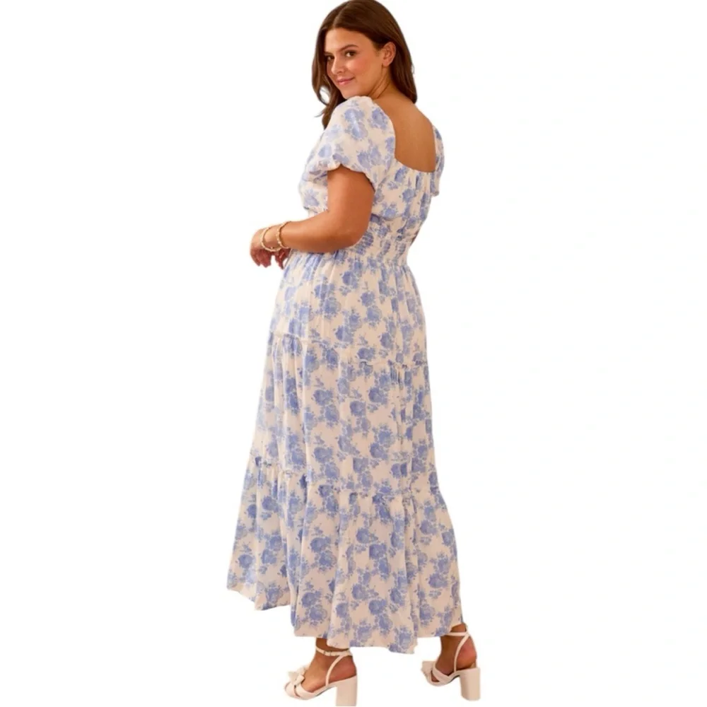 Arula Nadine Floral Maxi Dress NWT